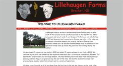 Desktop Screenshot of lillehaugenfarms.com